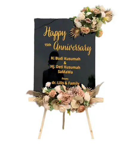 Papan Bunga Akrilik Toba Samosir