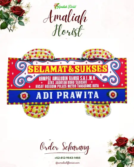 Papan Bunga Ucapan Selamat Toba Samosir