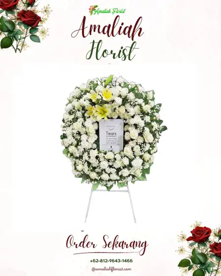 Krans Bunga Duka Toba Samosir